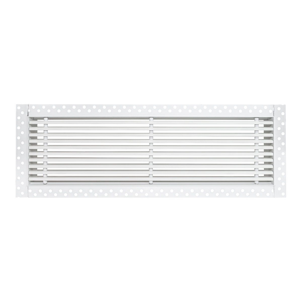Дизайнерская съемная решетка для скрытого монтажа Brofer FUTURE-15 600x200 белая